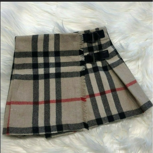 girls burberry skirt